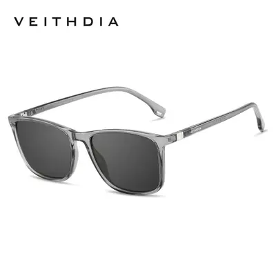 Unisex Square Frame Polarized UV400 Sunglasses, Model 7521 - 10