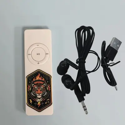 Mini MP3 Player with Card Slot and Earphones