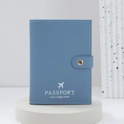 Multi-Function Passport and Document Bag with Card Holder, Large Capacity