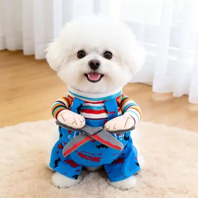 Komik hançer kostümü, Cadılar Bayramı köpek kıyafeti