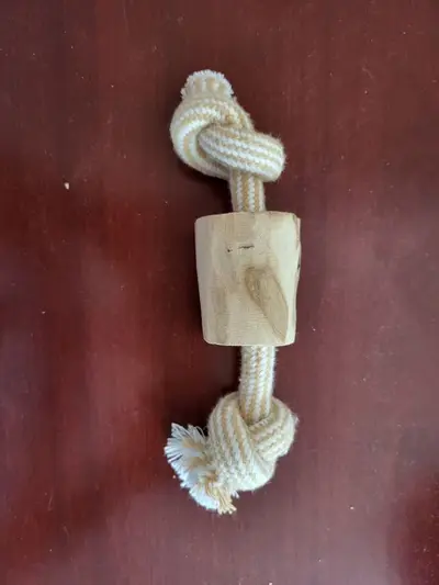 Natural Coffee Wood Dog Chew Stick, Durable, Boredom-Relief Toy for Puppies and Dogs - 8