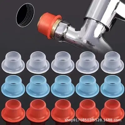Silikonsuz conta seti, 1/2 ve 3/4 inç açılı musluk vanası sızdırmazlık halkası - 7