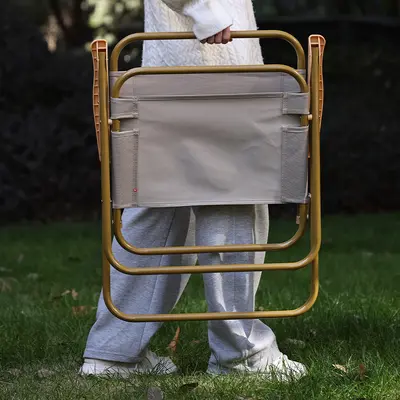 Fabrika doğrudan satış katlanır sandalye açık katlanır sandalye Kermit sandalye taşınabilir piknik sandalyesi eğlence plaj kamp sandalyesi - 5