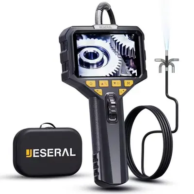 Auto repair endoscope HD camera, 360-degree rotation, engine diagnostics - 12