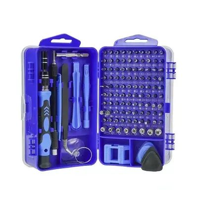 Screwdriver set 115-piece, CRV material, multifunctional for watches - 3