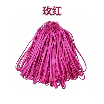 Short Colorful Nylon Phone Lanyard, Anti-Lost Wrist Strap - 11