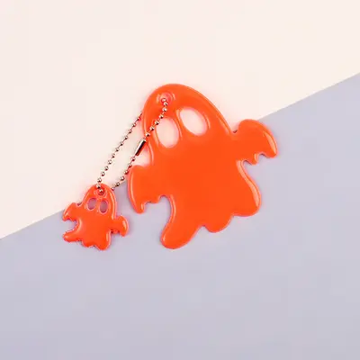 Reflective PVC Night Safety Pendant for Bicycles, Double-Sided - 8