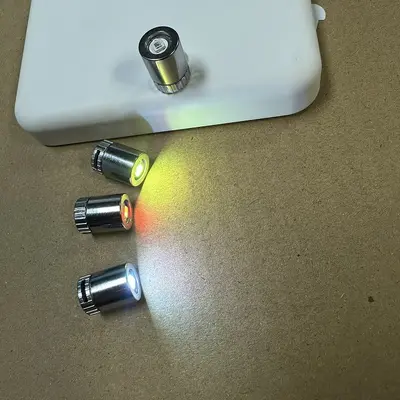 Renkli mini LED dekoratif lamba, dönen, çocuklar için DIY aksesuarı - 10