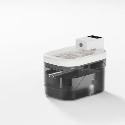 Intelligenter Katzentrinkbrunnen mit Sensor, geräuscharmer Filter, kabellos - 9