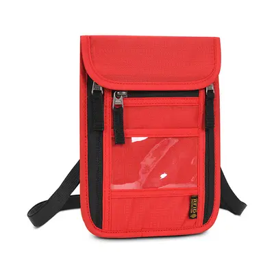 RFID protective card wallet with passport compartment - 8