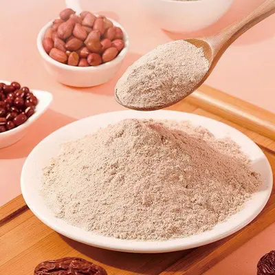Five Red Powder Soup with Red Date, Red Bean and Goji Berry, Instant Whole Grain Mix - 4