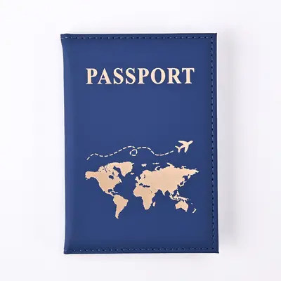 2023 sınır ötesi popüler düz cilt hissi veren PU pasaport koruyucu kılıf pasaportluk biletlik pasaport hazır stok fabrika doğrudan satış