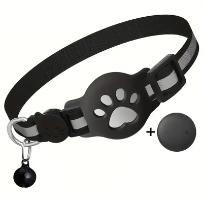 Kedi GPS konum bulucu tasma, iOS uyumlu, su geçirmez, Apple Find My - 9