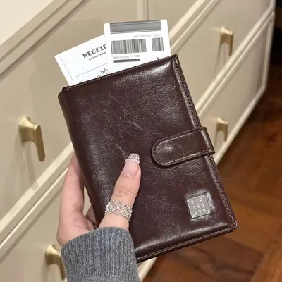 Women's Passport Holder Wallet, Multi-function Travel Document Organizer - 9