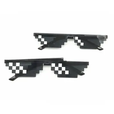 Mosaik-Sonnenbrille mit ovalem Rahmen, bunt und stilvoll - 6