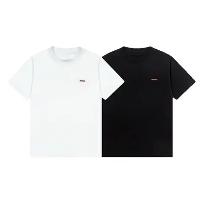 ZEGN Herren-Rundhals-T-Shirt, kurzarm, lockere Passform, Paarlook