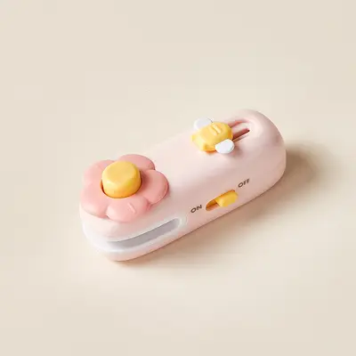 Мини-запайщик пакетов Gardenia для пластиковых пакетов с ручным прессом - 8