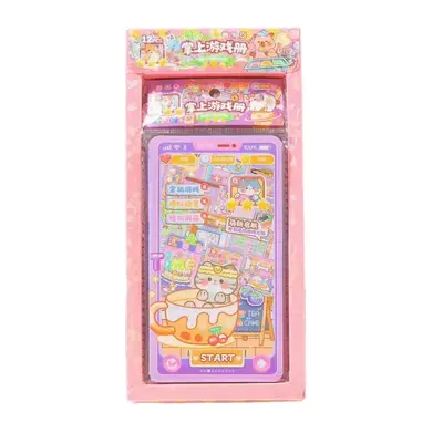 Handheld Game Book with Sticker Book, Creative, Quiet Book for Kindergarten - 6