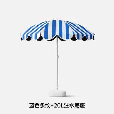 Large Designer Sun Umbrella for Guesthouse, Beach and Garden - 12