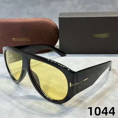 Retro Large-Frame Unisex Sunglasses, High-End Look - 3