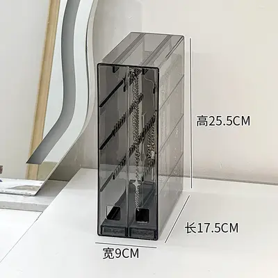 Kozmetik ruj saklama kutusu, masaüstü standı - 10