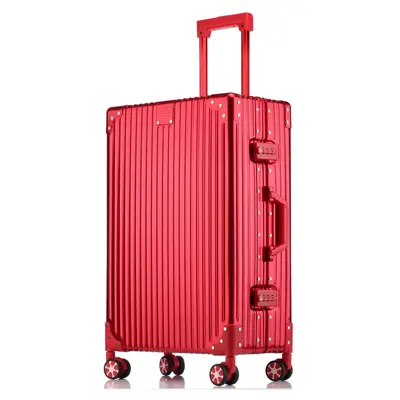 All-Aluminum Magnesium Alloy Trolley Case, Spinner Wheels, 20 and 28 Inch - 9