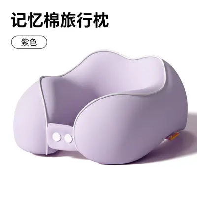 Memory foam U-shaped travel pillow for neck support - 8