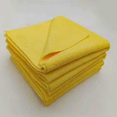 300 GSM Microfiber Car Drying and Polishing Towel, Heat-Cut Edge - 7