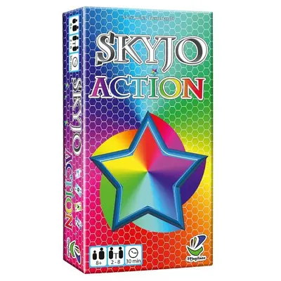 Skyjo Action Card Game for Family Parties, Brain Training