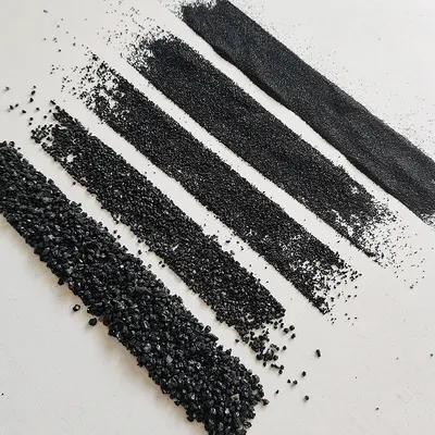 Black Corundum Sandpaper for Sandblasting and Rust Removal