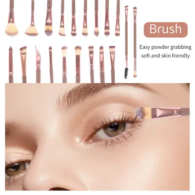 40-teiliges Make-up-Werkzeug-Set, Kosmetikpinsel, Make-up-Schwamm, Gesichtsschwamm, Amazon, direkt ab Fabrik