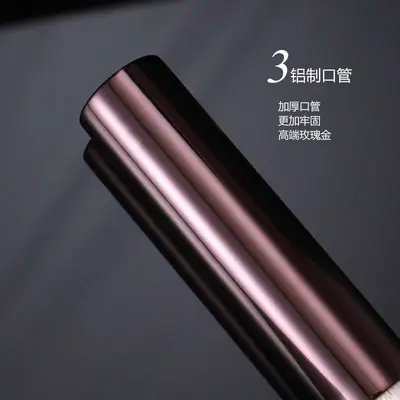 Angled Flat-Top Foundation and Powder Makeup Brush - 3