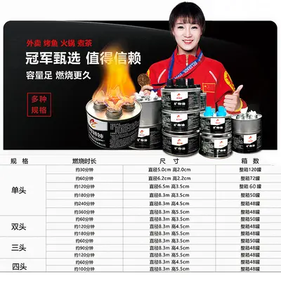 Factory Direct Outdoor Camping Buffet Warmer Heater Mini Hot Pot Takeout Fuel Can Vegetable Oil Mineral Oil