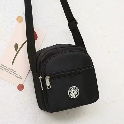 Oxford Cloth Mom Bag Small Square Single-Shoulder Crossbody Lightweight - 7