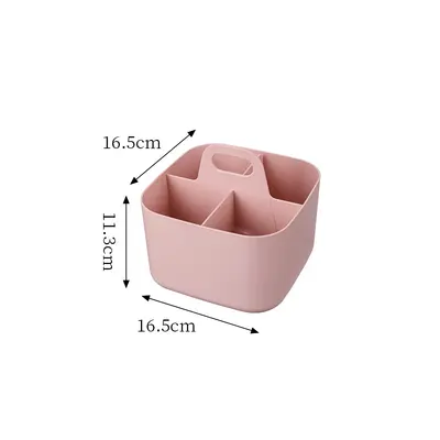 Desktop storage box multi-compartment, portable, home and office - 8