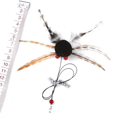Simulation Insect Cat Teaser Replacement Head, Durable Cat Toy - 9