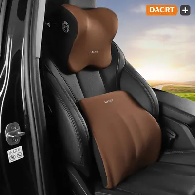Car headrest, lumbar support, shoulder pillow, neck pillow, car cushion, memory foam pillow, elevated lumbar back cushion, for home use - 9