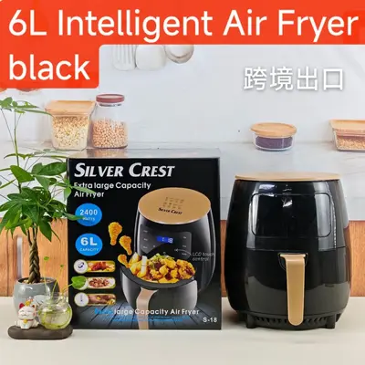 8L Hava Fritözü Çok Fonksiyonlu Akıllı Dokunmatik Ekranlı Fırın Büyük Kapasiteli Hava Fritözü Elektrikli Fritöz Patates Kızartma Makinesi - 11