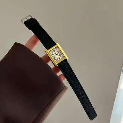 别样复古经典设计方块皮带手表女款极简高级感ins轻奢通勤石英表 - 4