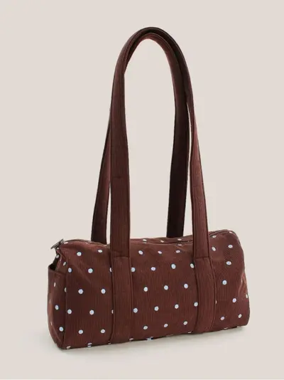 Polka Dot Women's Underarm Shoulder Bag, Large Capacity - 4