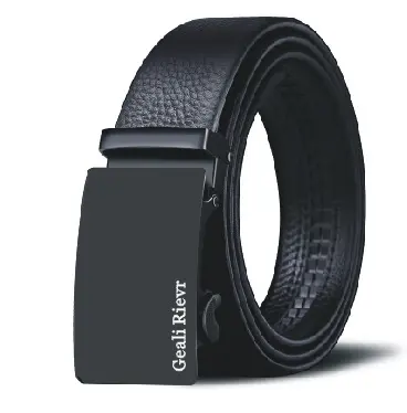 Paolo Genuine Men's Soft Leather Belt Casual Automatic Buckle Business Korean Style Waistband Middle-aged Youth Fashion Casual Pants Belt - 8