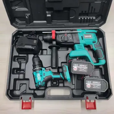 Bert bürstenloser Schlagbohrer 4-teiliges Lithium-Set - 12