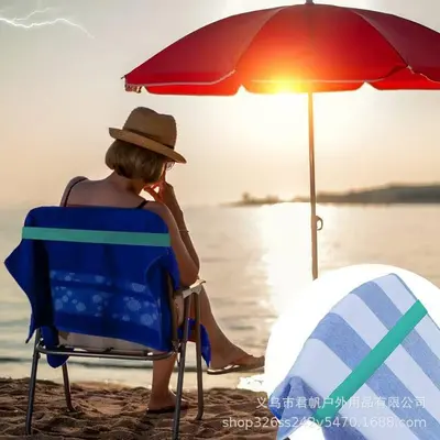 Elastischer Handtuchhalter-Gurt für Strandstühle