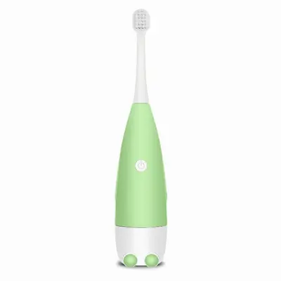 Cartoon Electric Toothbrush for Children, Soft Silicone Bristles - 10