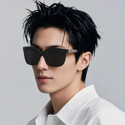 Men's Polarized Driving Sunglasses, Retro, UV Protection - 1