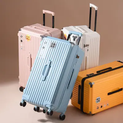 Wulun Large Capacity Trolley Luggage with Universal Wheels Travel Suitcase International Trip 30 Checked Baggage TSA Lock Carry-On Luggage 20 Inch