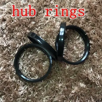 Plastic Hub Centric Reducer Ring 73.1-63.4, 4 Pieces per Set