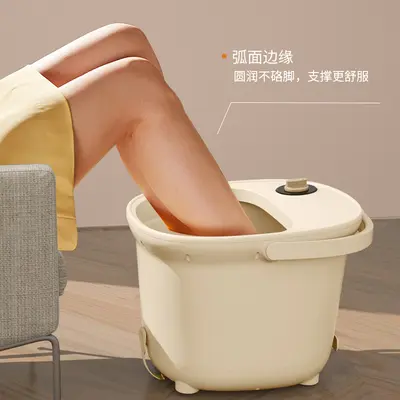 Zhigao Foot Basin Heated Constant Temperature Electric Massage Foot Tub Fully Automatic Household Deep Barrel Health Care Foot Spa Bath Machine