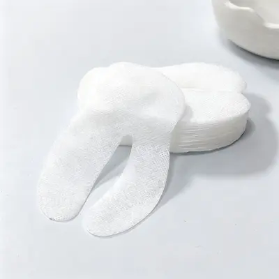 Pure Cotton Spunlace Nose Strips, Blackhead Removal for Beauty Salons, Lint-Free - 10