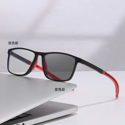 Photochromic Progressive Multifocal Reading Glasses, Blue Light Blocking - 9